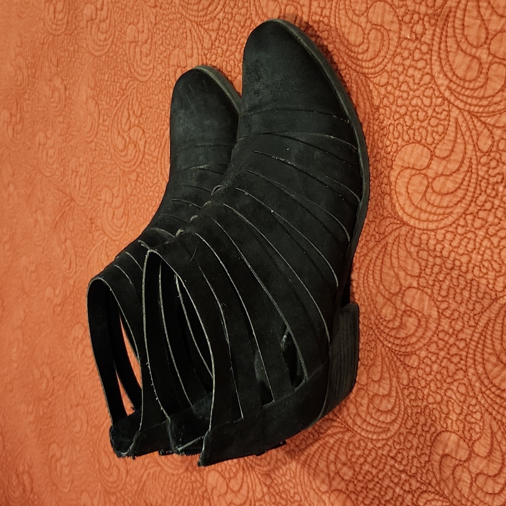 Black booties